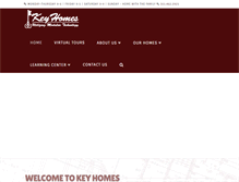 Tablet Screenshot of keymodularhomes.com